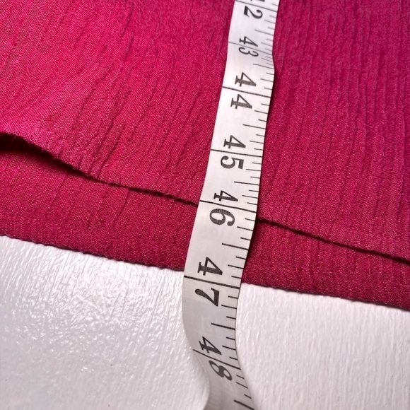 Soft Surroundings Everly Pink Gauze Midi Dress - Picture 12 of 13